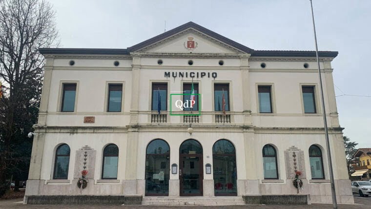 Il municipio di Santa Lucia di Piave