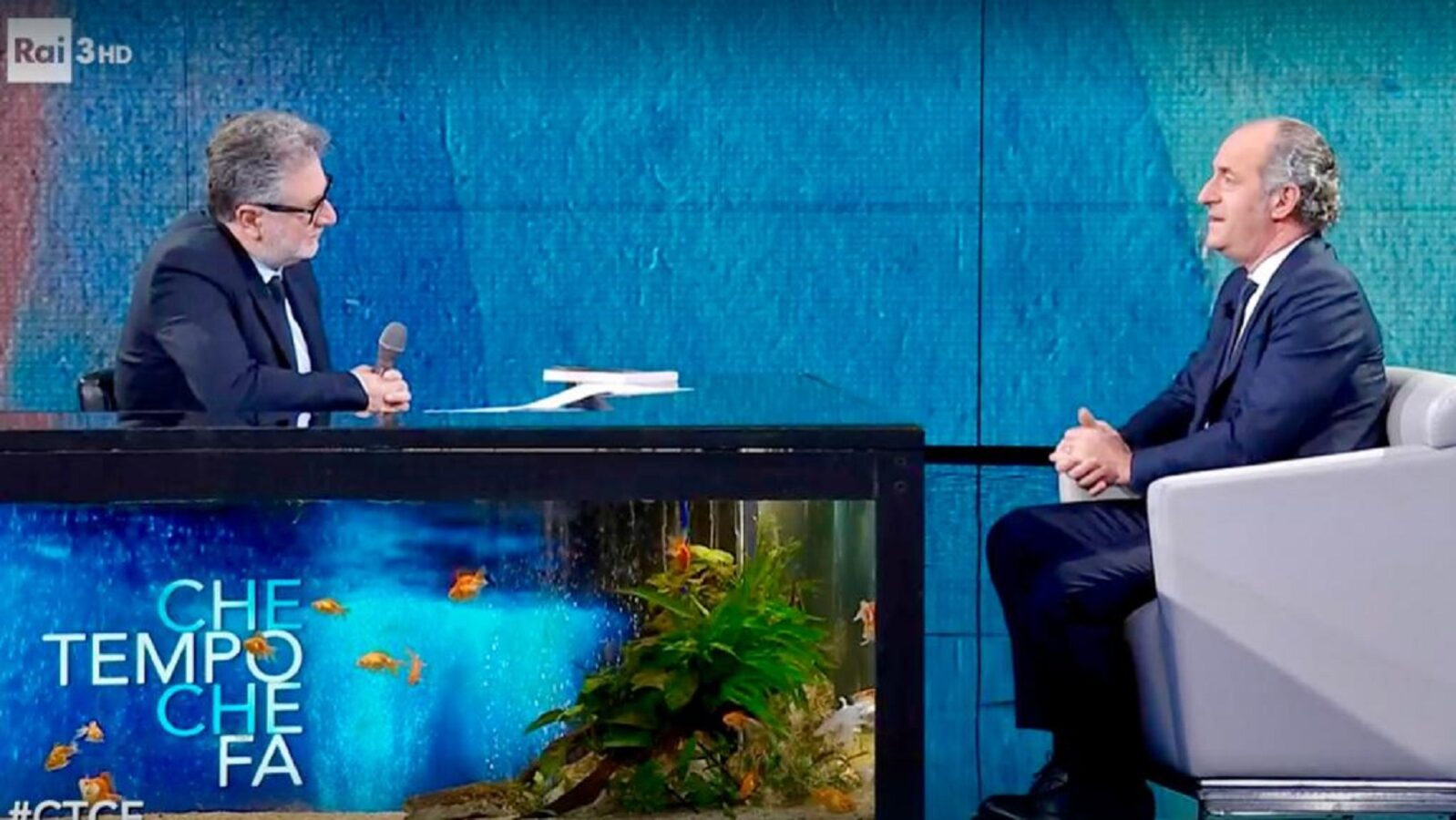 &quot;I pessimisti non fanno fortuna&quot; Zaia, ospite di Fazio, presenta il suo