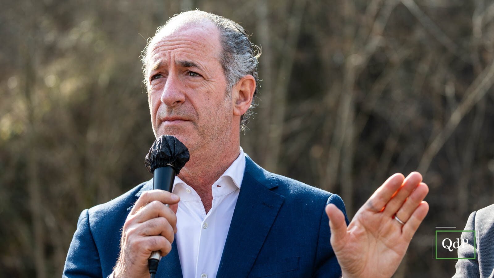 Il presidente della Regione Luca Zaia