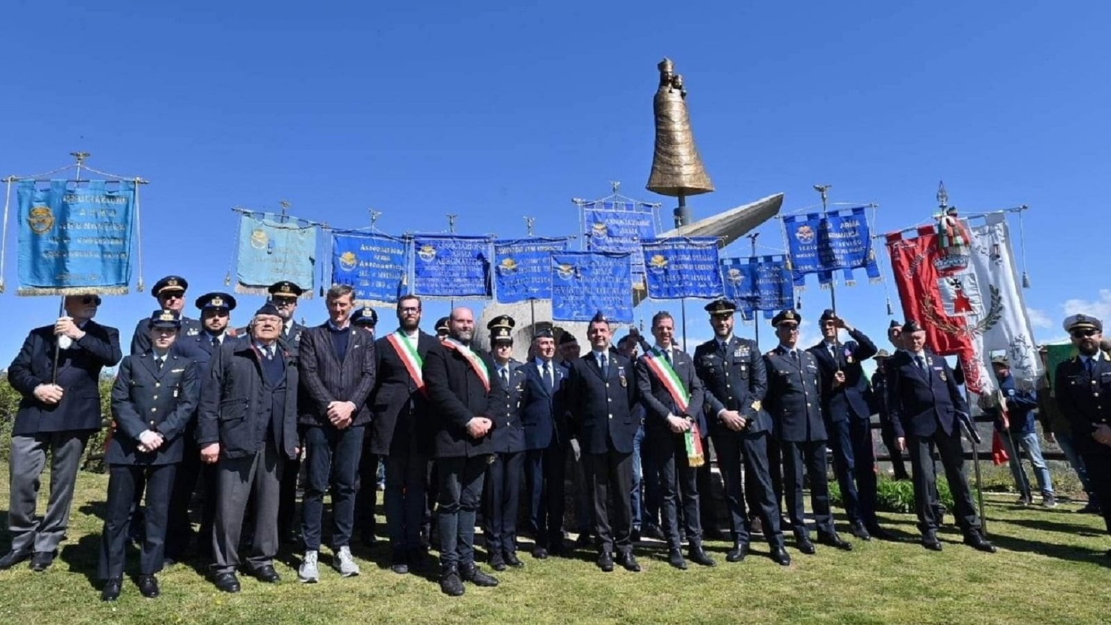 Festeggiati sul Colle di San Gallo i 59 anni dell'Arma Aeronautica di Treviso - Nucleo del Quartier del Piave