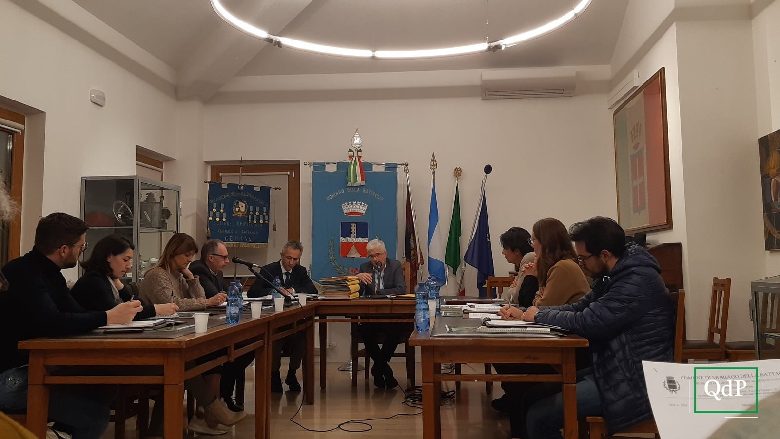 Si è tenuto mercoledì sera quello che, salvo urgenze dell'ultima ora, è stato l'ultimo consiglio comunale per il sindaco di Moriago della Battaglia Giuseppe Tonello