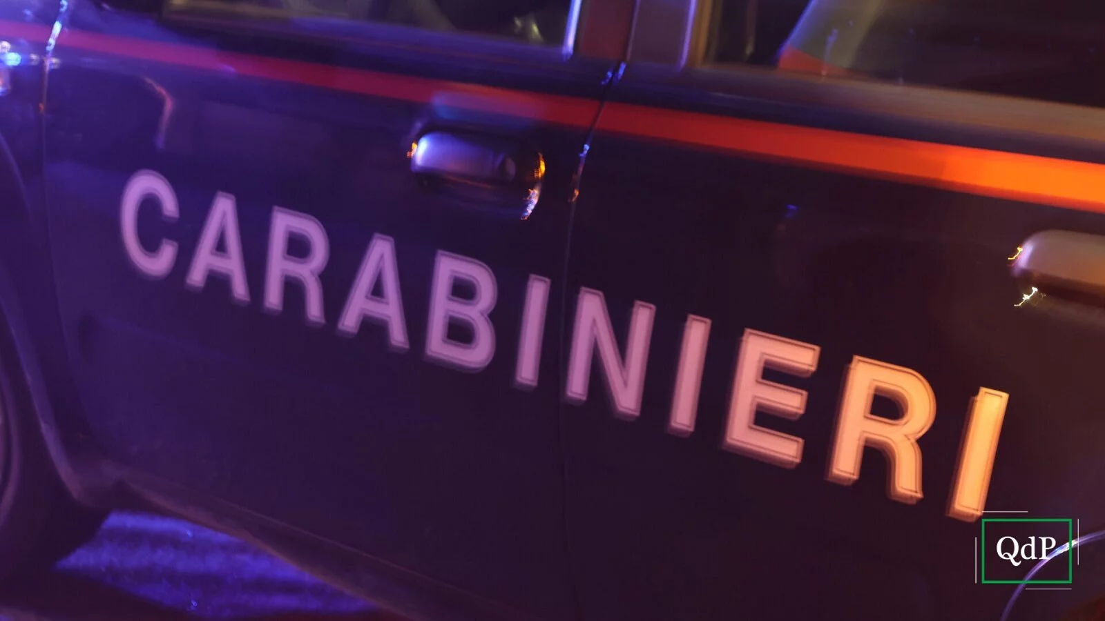 Una pattuglia dei Carabinieri