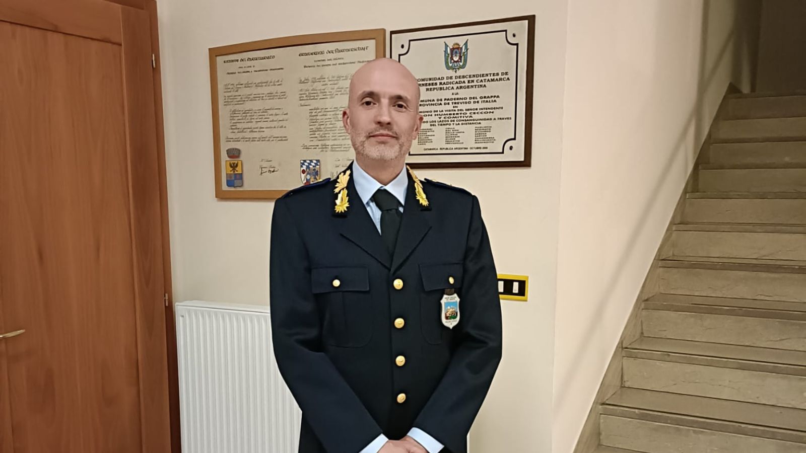 Il vicecomandante Maurizio Bartuccio