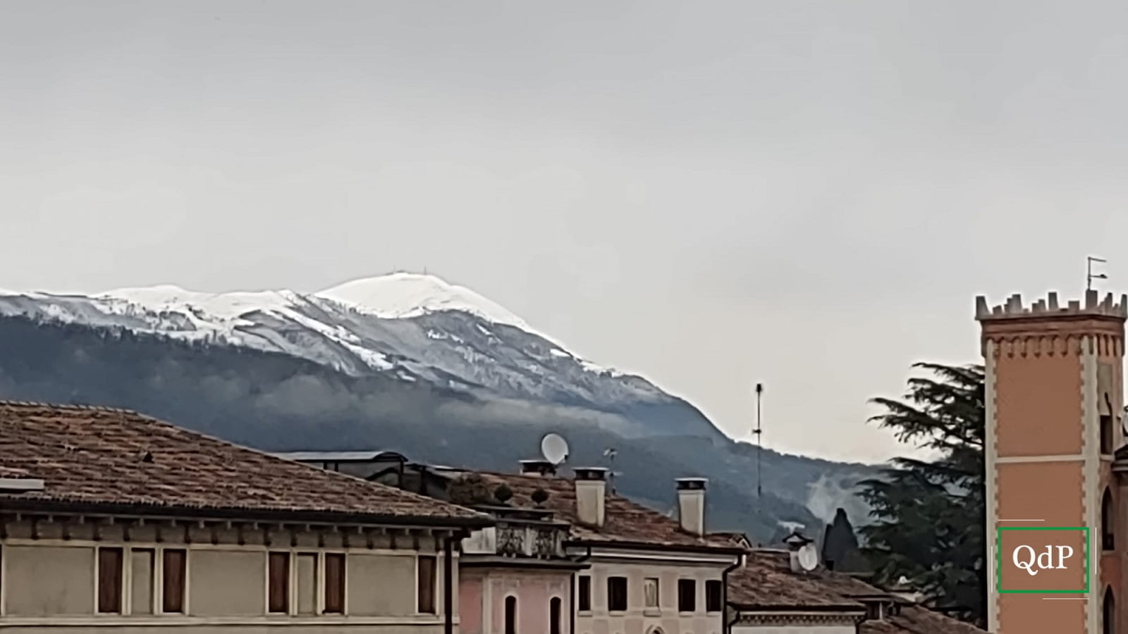 Il Col Visentin innevato