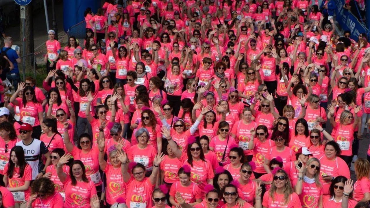 Oltre 10 mila ieri alla Treviso in Rosa, la corsa solidale contro il tumore al seno