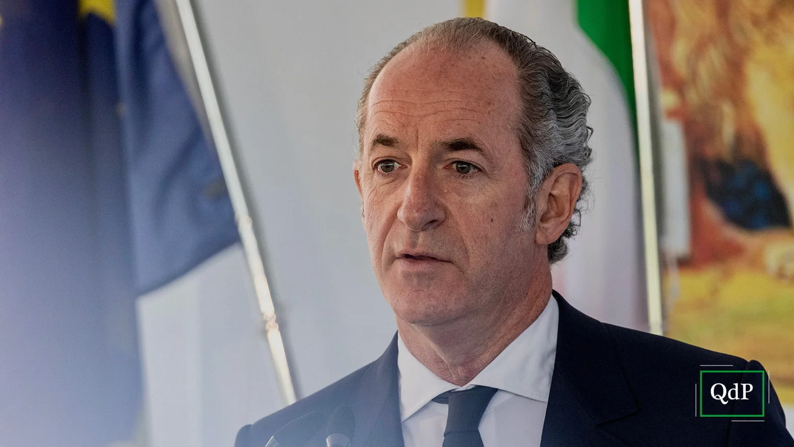 Il presidente della Regione Luca Zaia