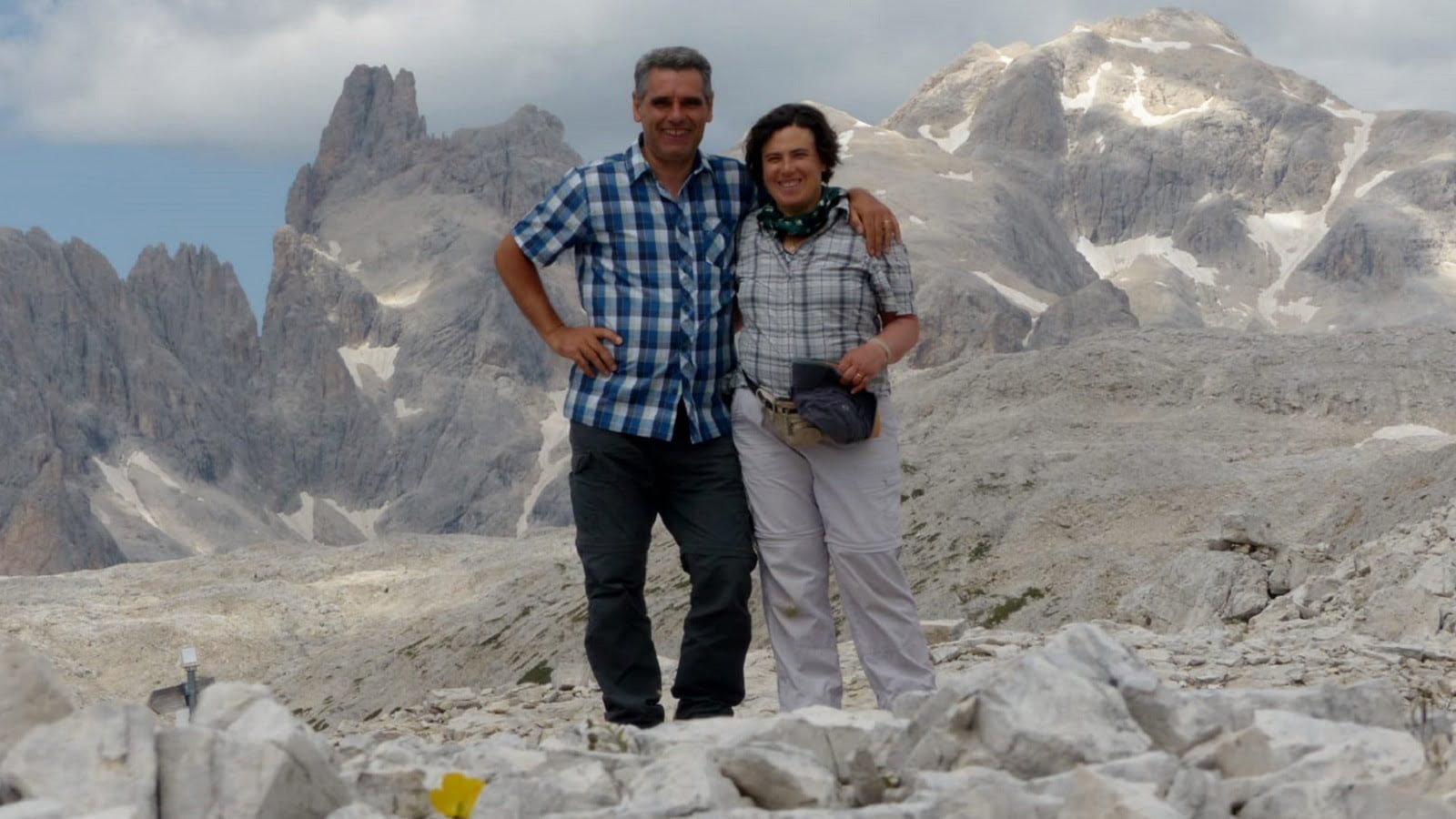 Sergio Ballestrin e Anastasia Sebellin