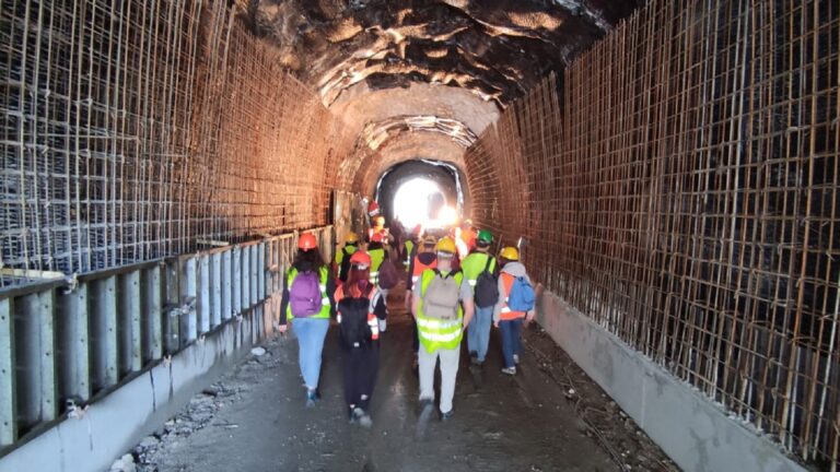 Il cantiere delle gallerie sulla Dorsale del Grappa al chilometro 20+500 e 21+500 della SP141
