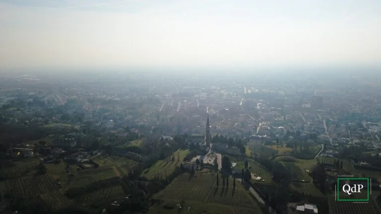 Una panoramica di Montebelluna