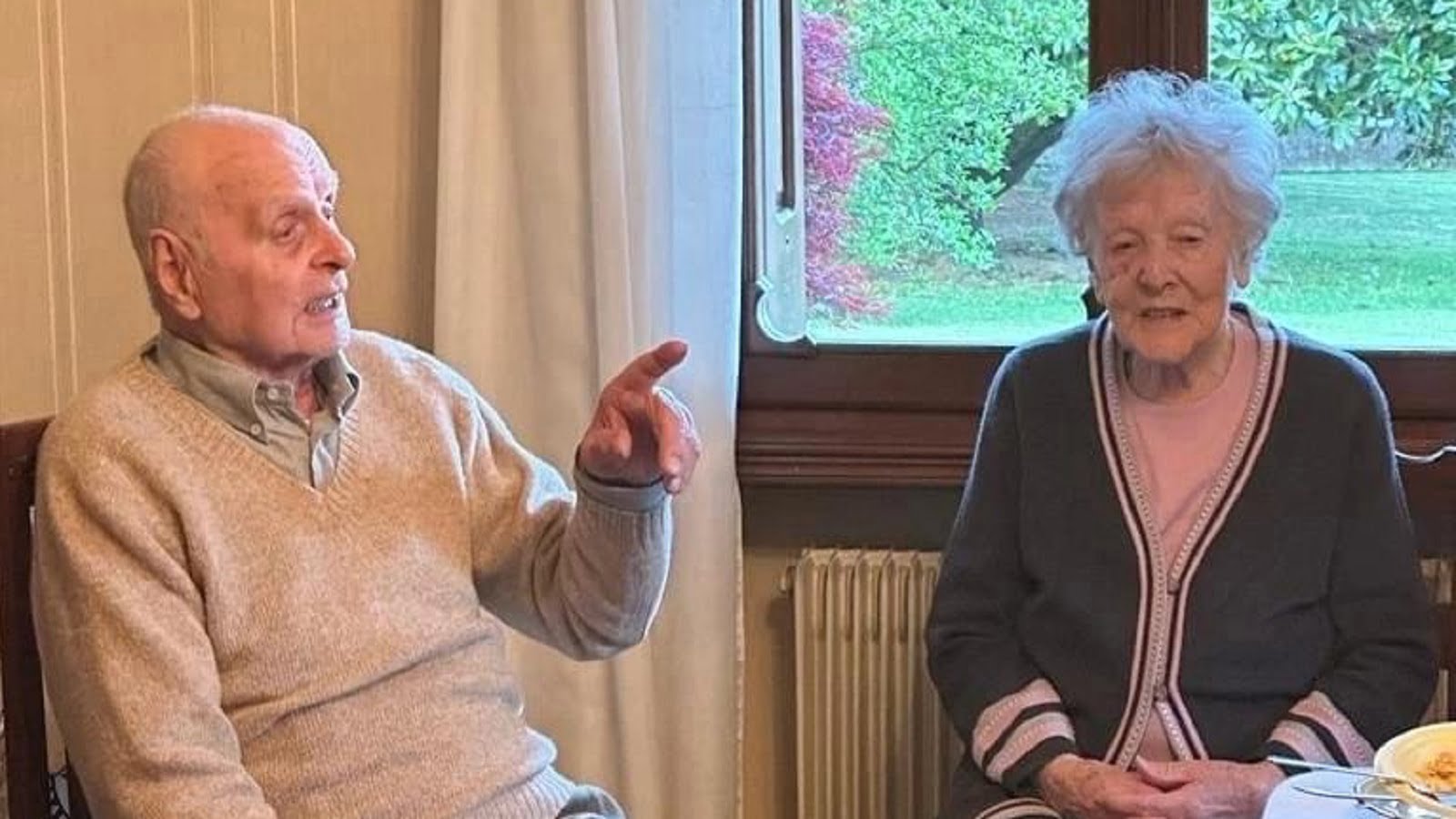 Paolo Zanusso e la moglie Elsa