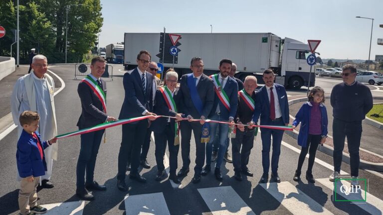 Inaugurata la nuova rotatoria sulla SP 34