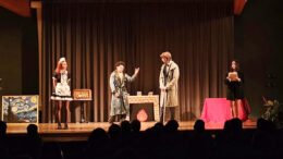 Gli studenti del Verdi diventano attori: nel laboratorio teatrale un adattamento di “Delitto a Villa Roung”, parodia dei gialli della Christie