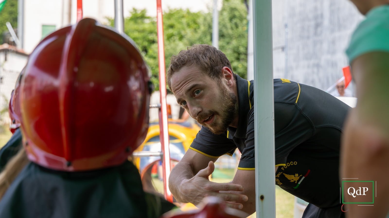 I volontari dei Vigili del Fuoco aprono alle famiglie la caserma di via Giorgione