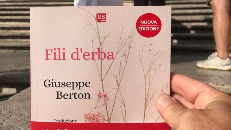 "Fili d'erba", una nuova edizione per l'opera di poesia del dottor Giuseppe Berton