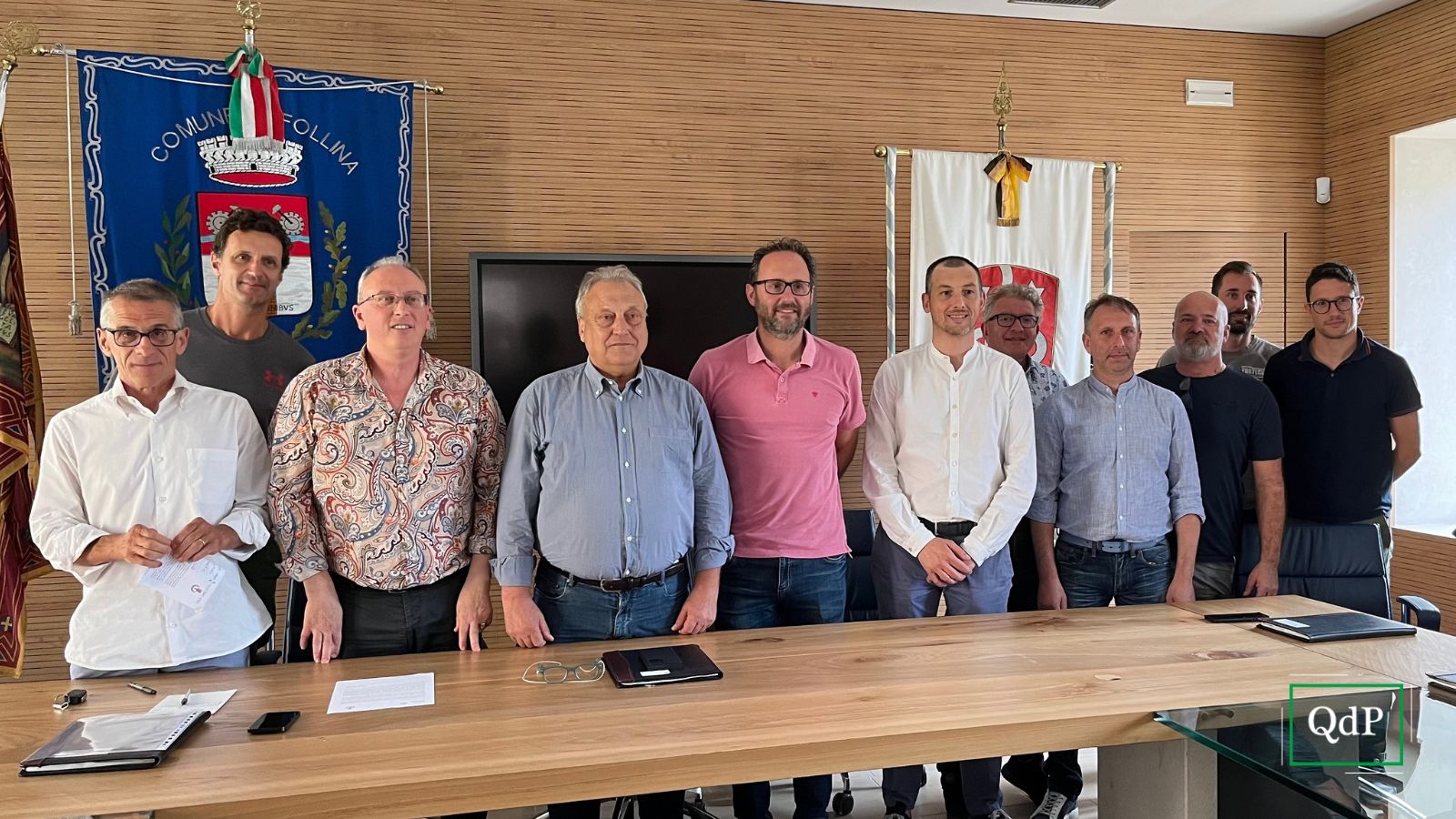 La terza categoria è rossa-blu: una nuova squadra per l'Asd Follinese