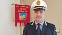 Il comandante della Polizia locale di Conegliano Claudio Mallamace