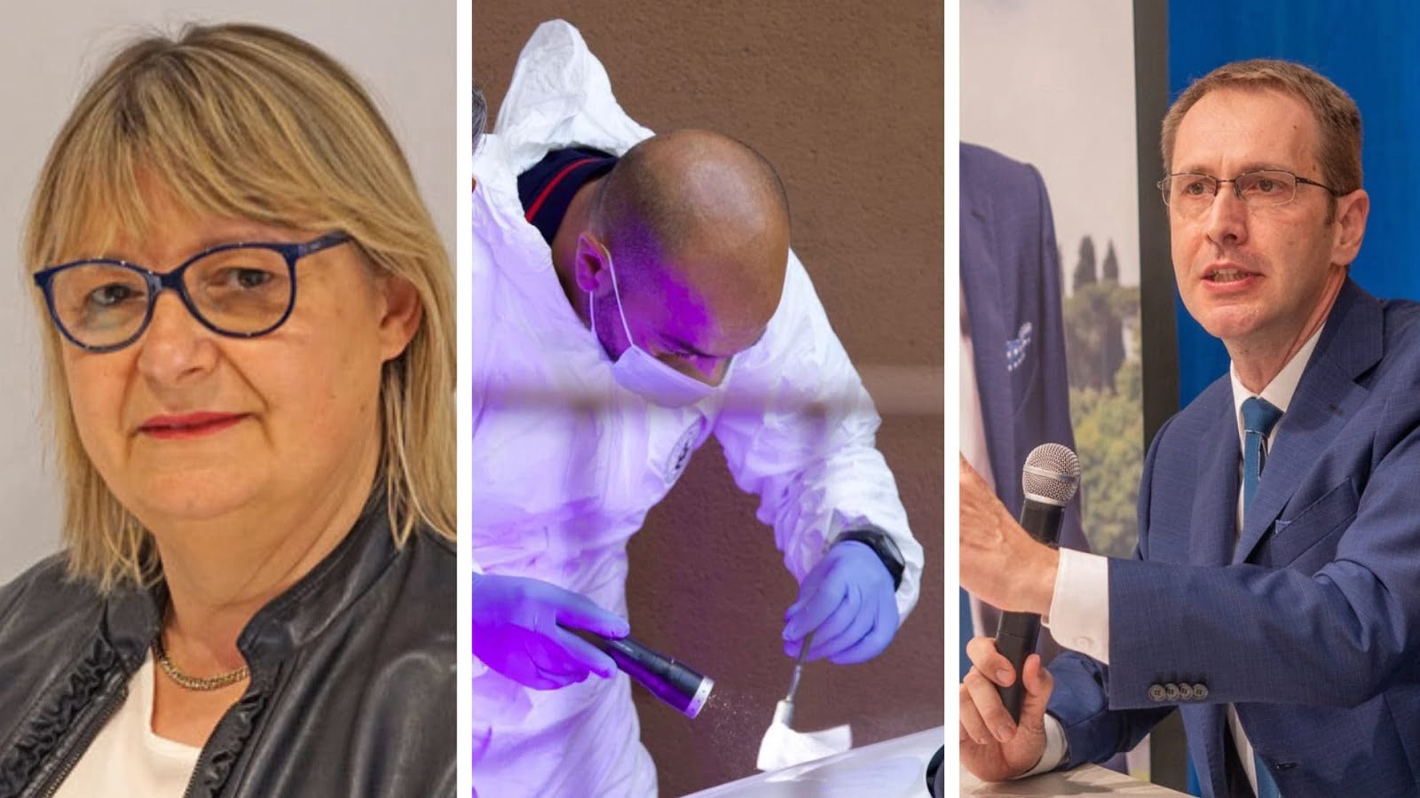 Il sindaco di San Pietro di Feletto Maria Assunta Rizzo (a sinistra) e il sindaco di Conegliano Fabio Chies (a destra)