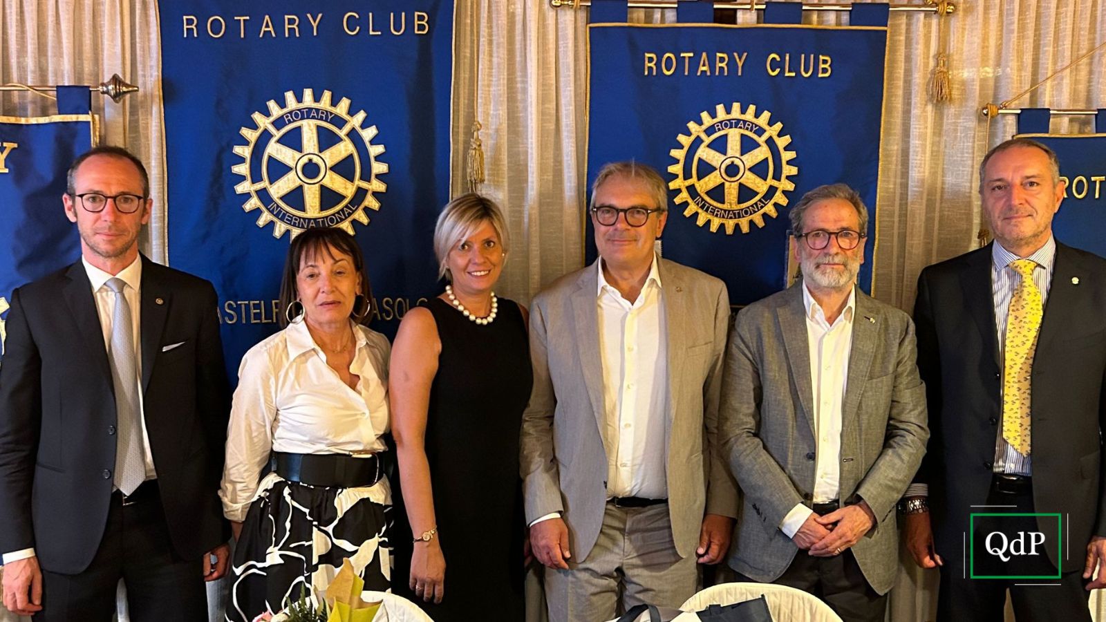L'incontro tra i quattro Rotary Club