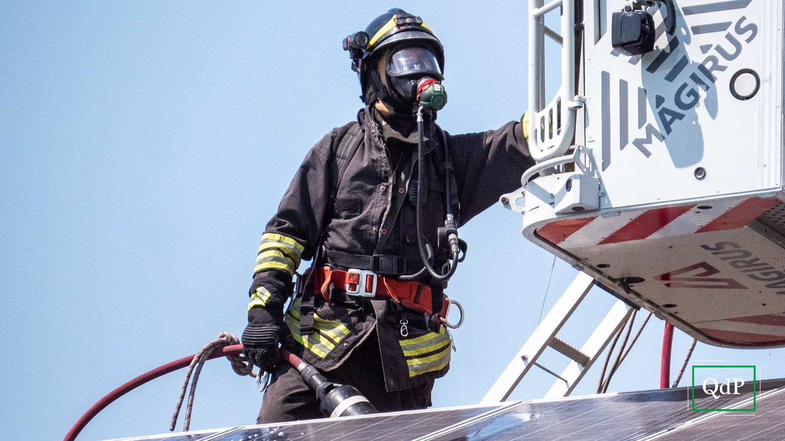 Scivola dal tetto, ferito un vigile del fuoco a Gaiarine