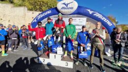 I premiati della classifica assoluta maschile
