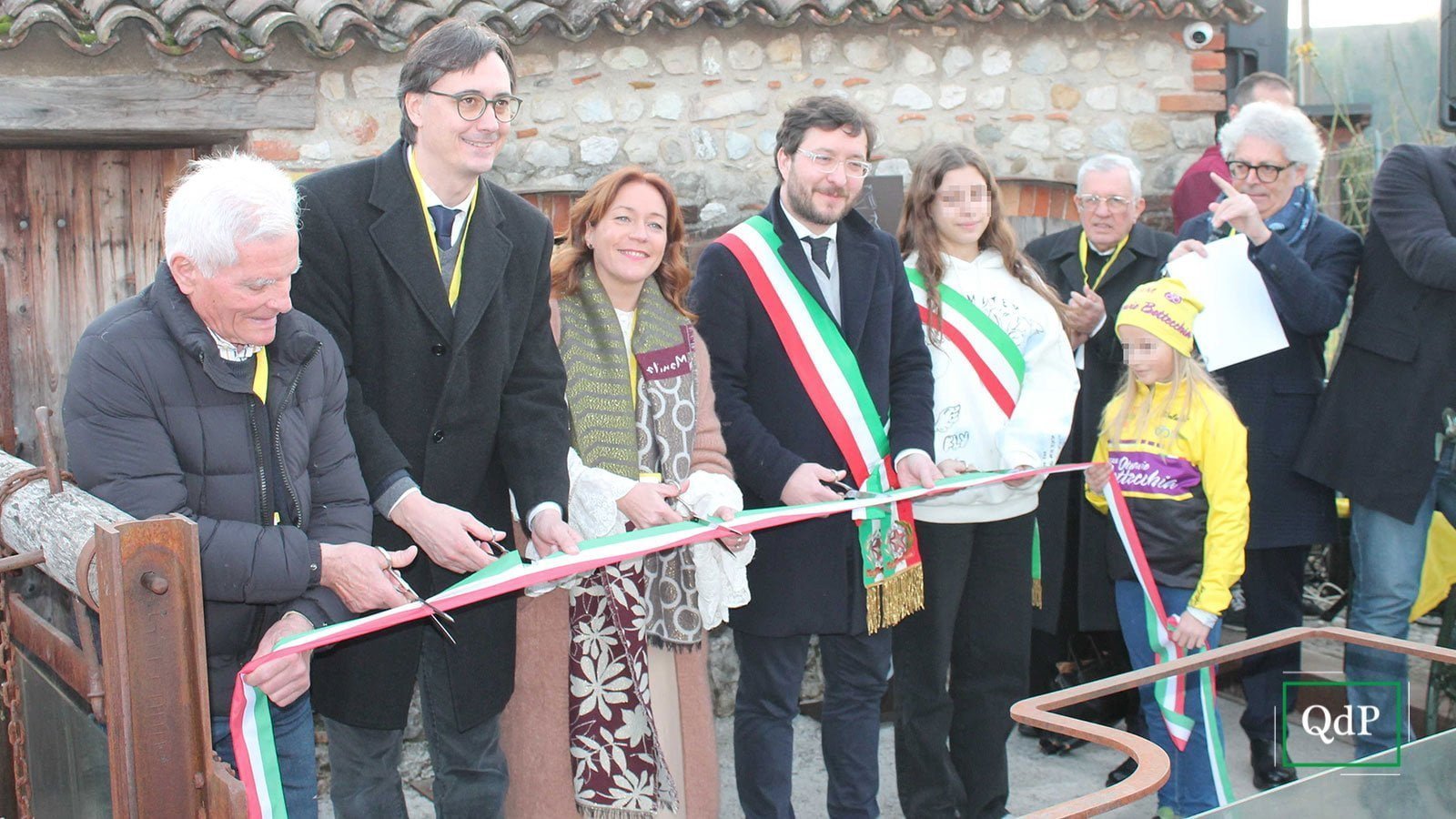 Il taglio del nastro del museo dedicato al campione Ottavio Bottecchia
