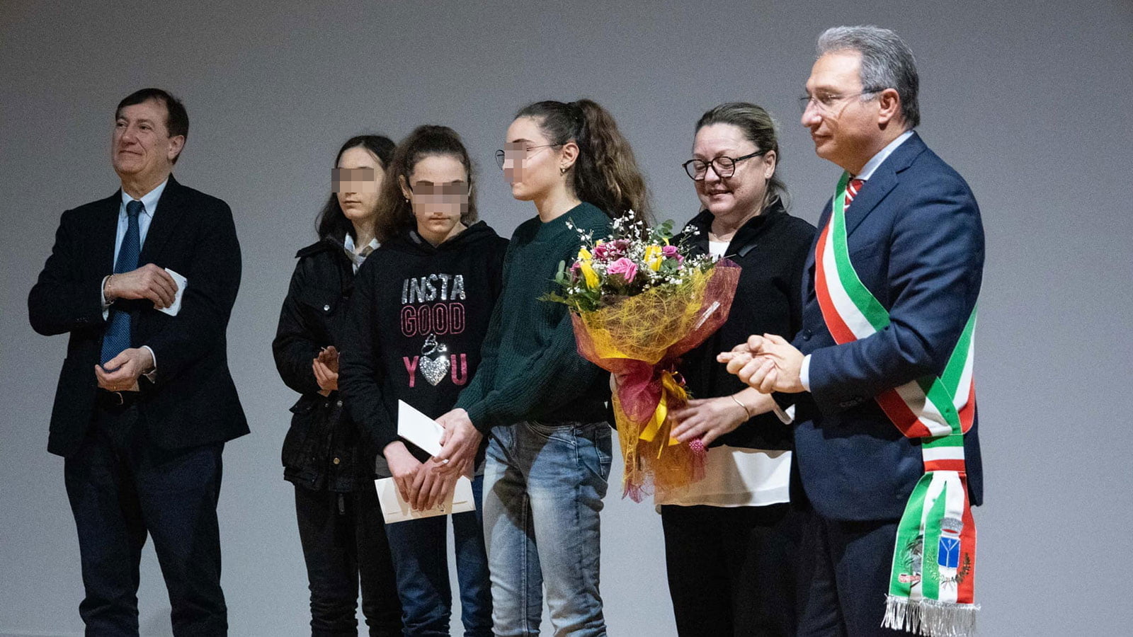 La cerimonia di conferimento delle borse di studio