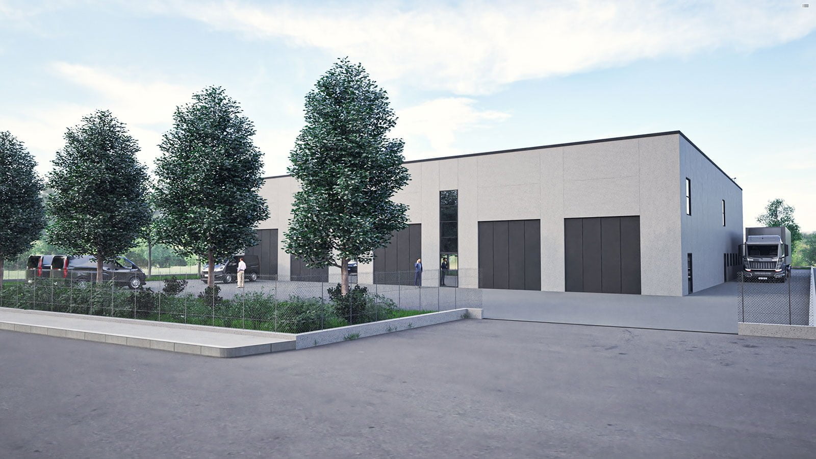 Il futuro magazzino comunale a San Fior