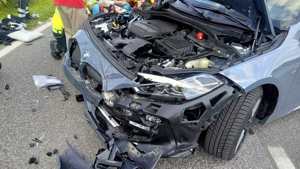 Incidente nel pomeriggio in Feltrina