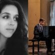 Da sinistra, la soprano Iara Ferrari e il pianista Andrea Marinelli