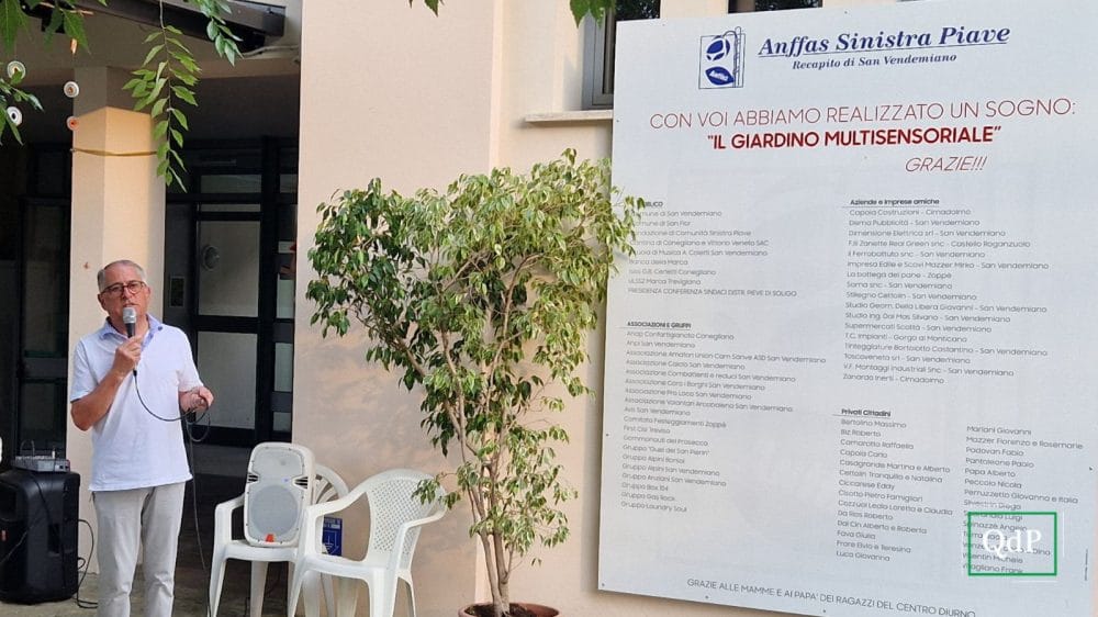 Lucio Poletto, referente di Anffas Sinistra Piave